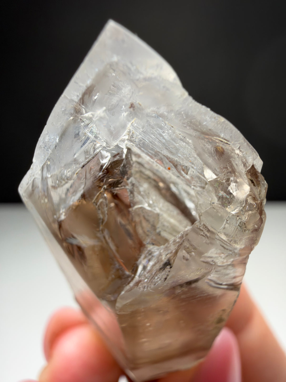 Deep Fenster Enhydro Quartz, Goboboseb, Namibia