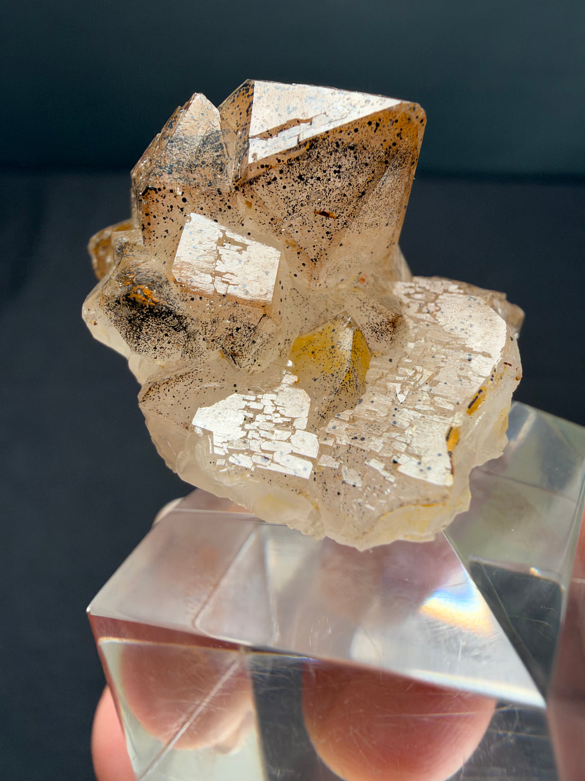 Quartz with Goethite, Tizirine, Morocco