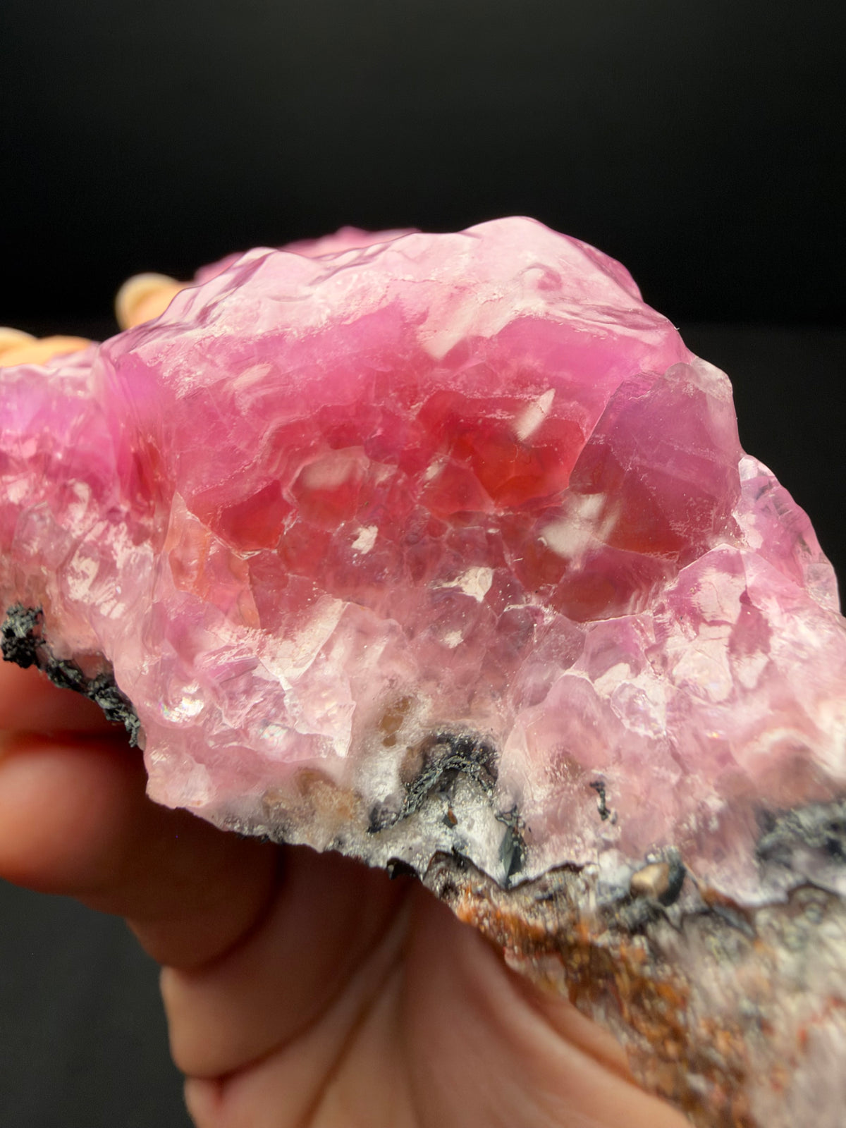 Cobalt Bearing Calcite, Bou Azzer Mine, Morocco