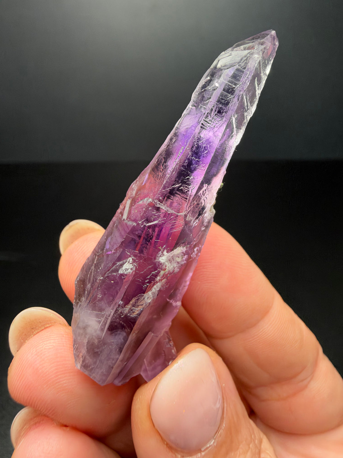 6cm Etched Amethyst, Guerrero, Mexico