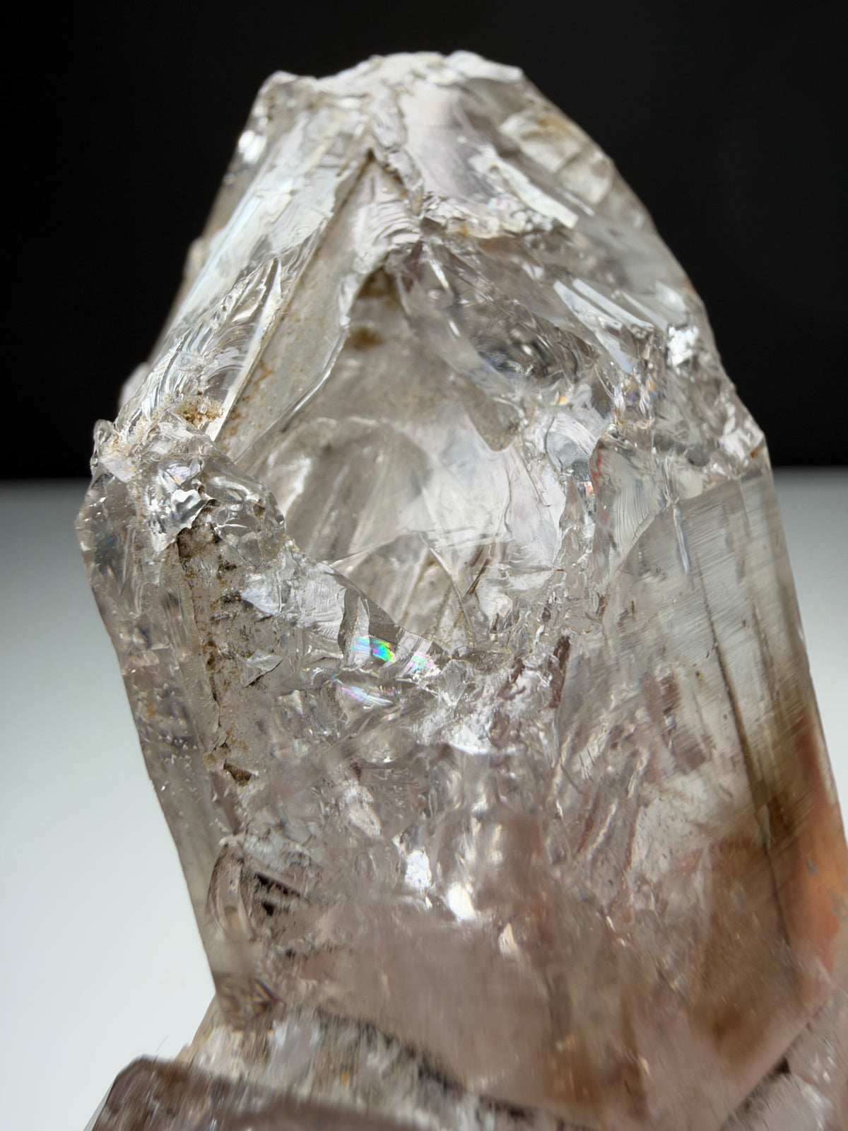 Double Terminateed Enhydro Quartz, Goboboseb, Namibia