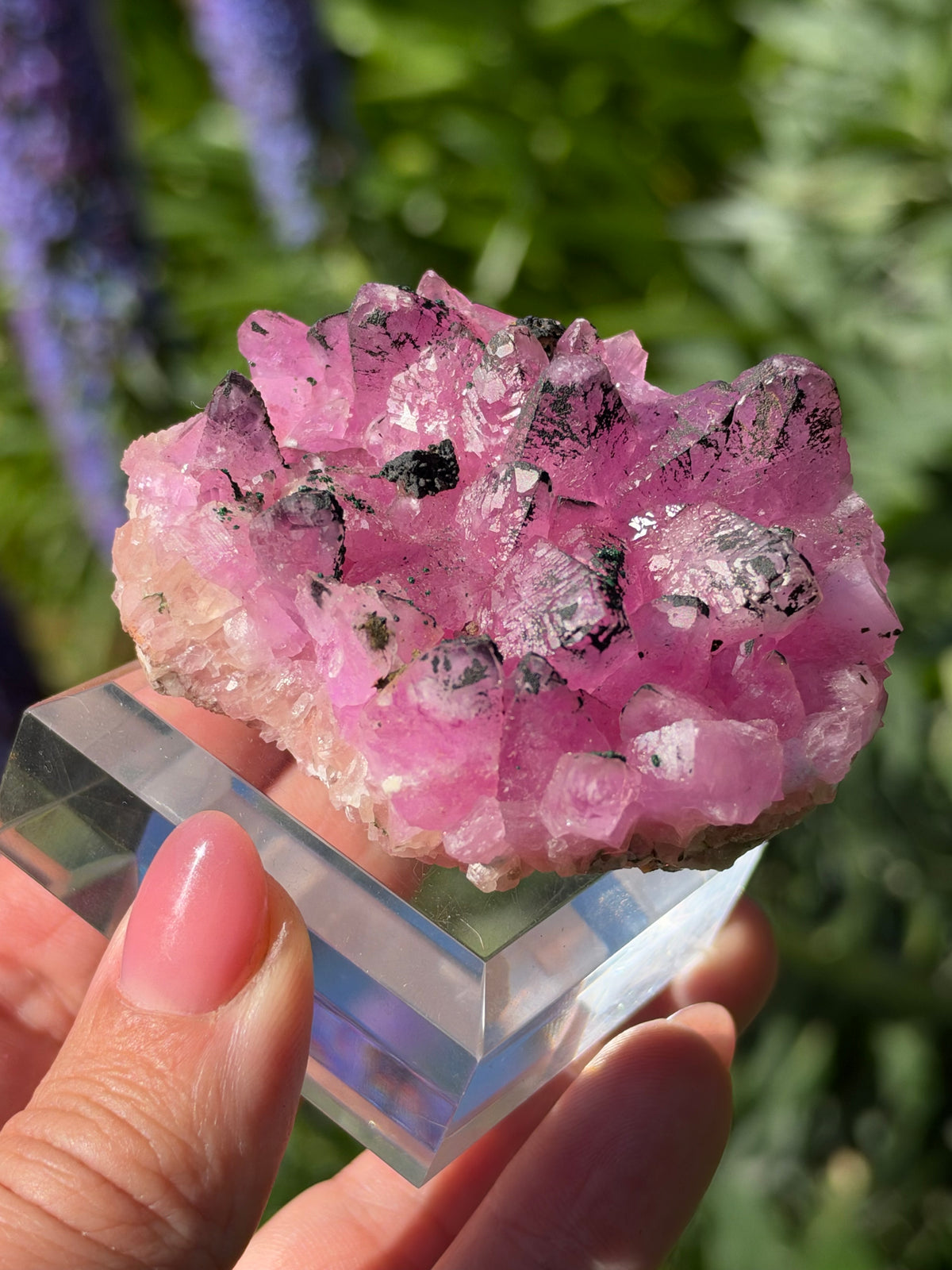 141g Cobalt bearing Calcite with Malachite, DR Congo