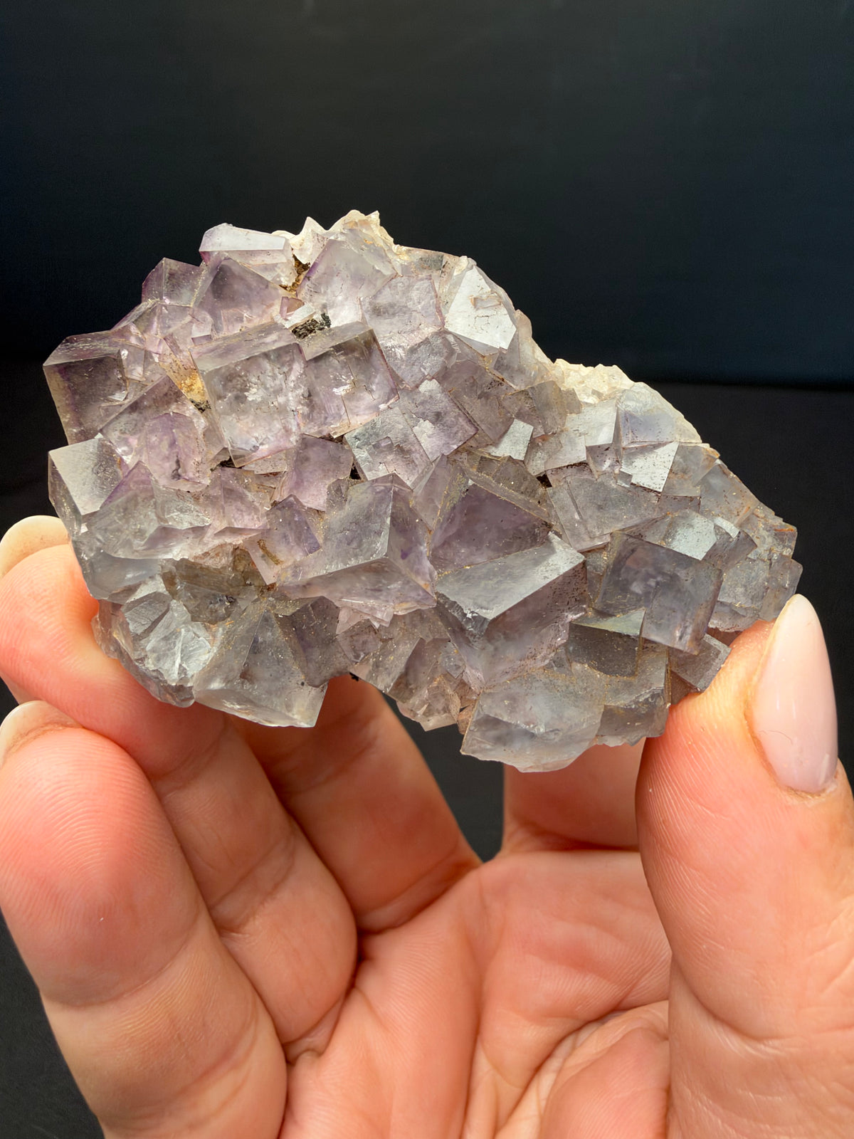 Fluorite, Touroug-El Hamda Quarries, Morocco