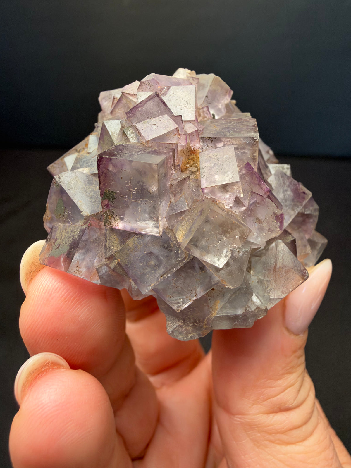 Fluorite, Touroug-El Hamda Quarries, Morocco