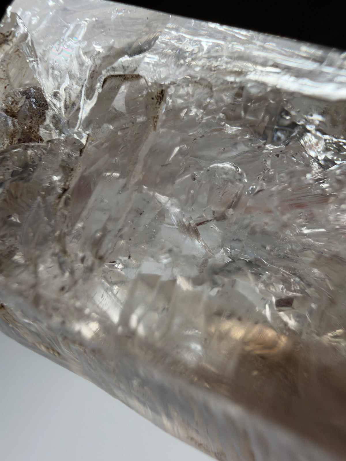 Double Terminateed Enhydro Quartz, Goboboseb, Namibia