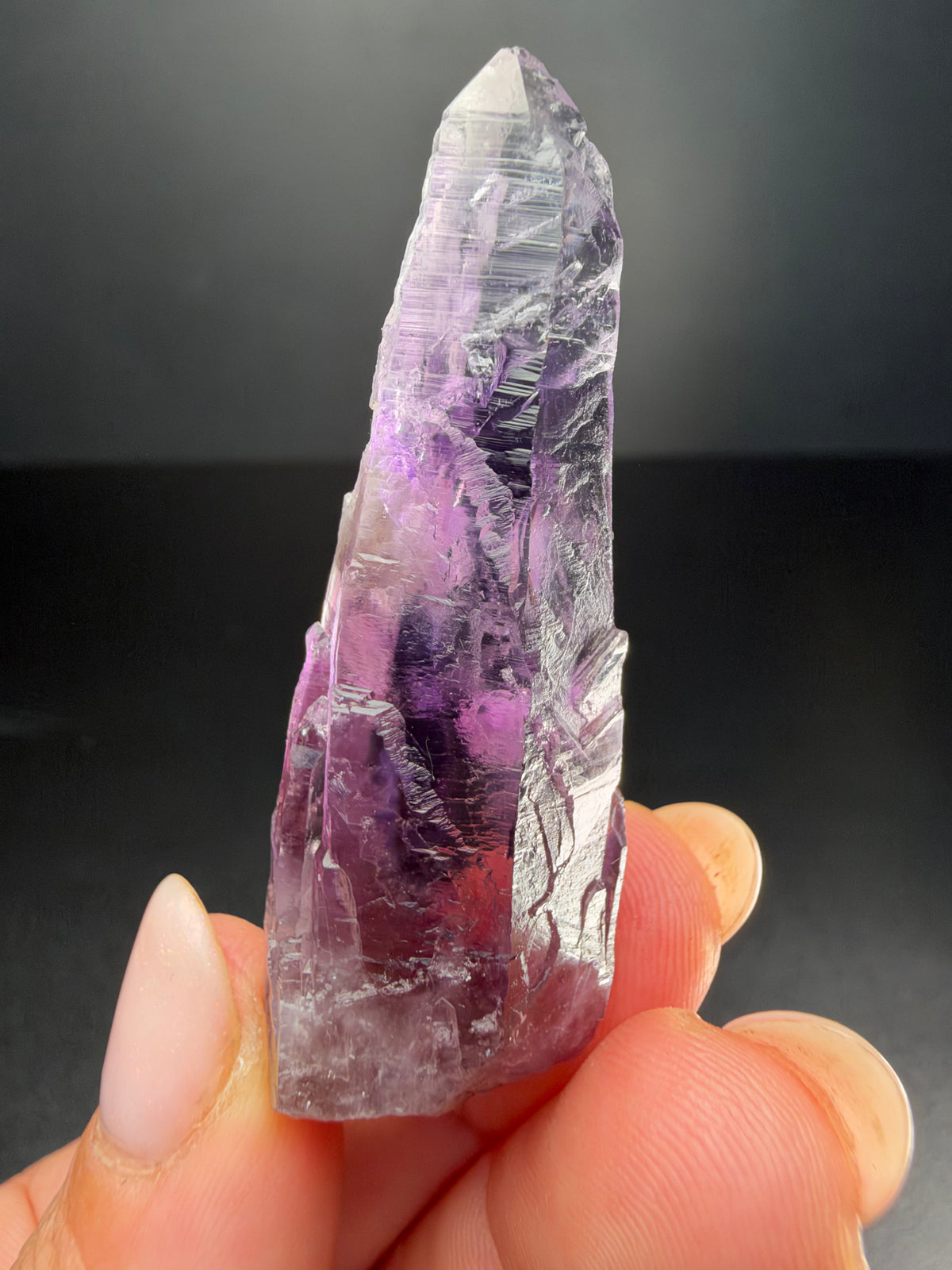 6cm Etched Amethyst, Guerrero, Mexico