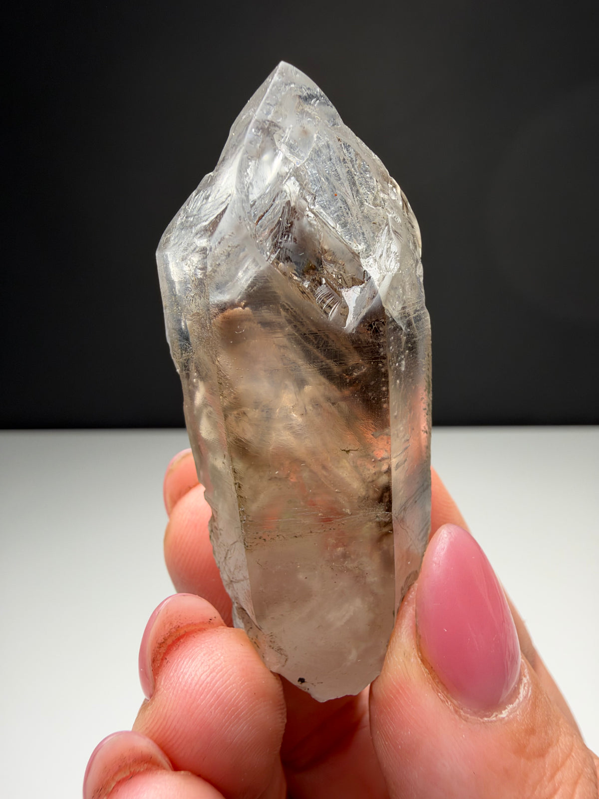 Deep Fenster Enhydro Quartz, Goboboseb, Namibia