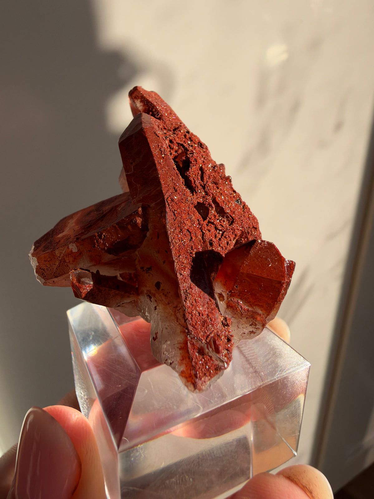 Ferruginous Quartz, Tinejdad, Morocco
