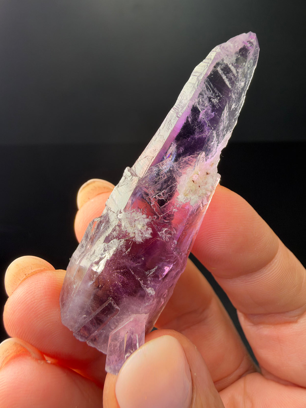 6cm Etched Amethyst, Guerrero, Mexico