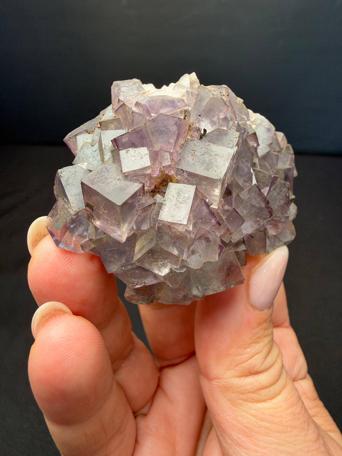 Fluorite, Touroug-El Hamda Quarries, Morocco