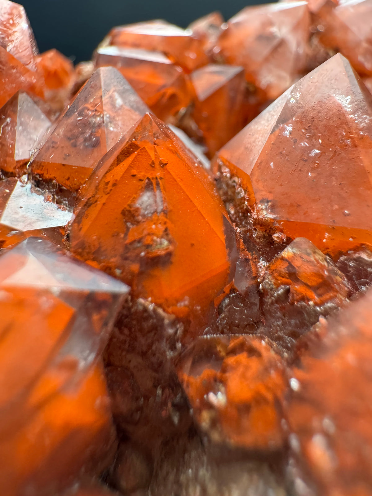 Quartz with Hematite, Orange River