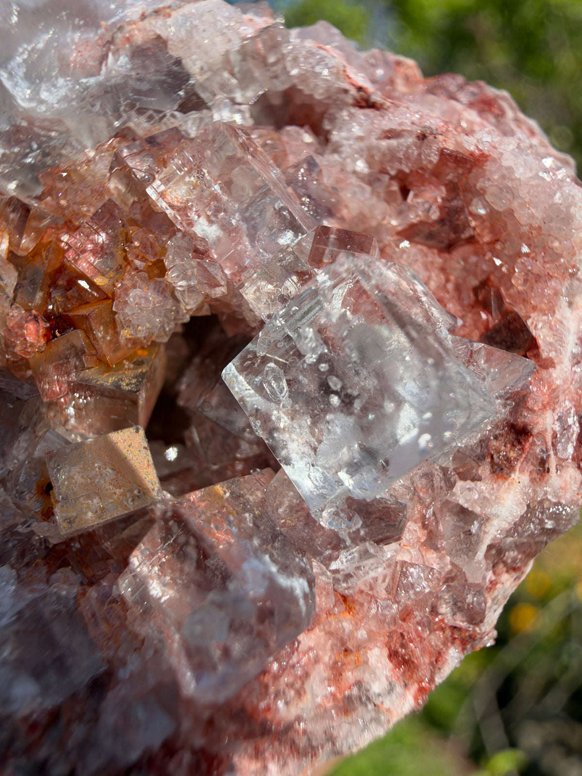 Lilac Fluorite, Hilarion Mine, Lavrion, Greece