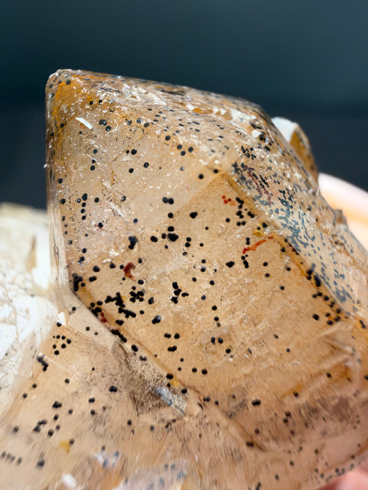 Quartz with Goethite, Tizirine, Morocco