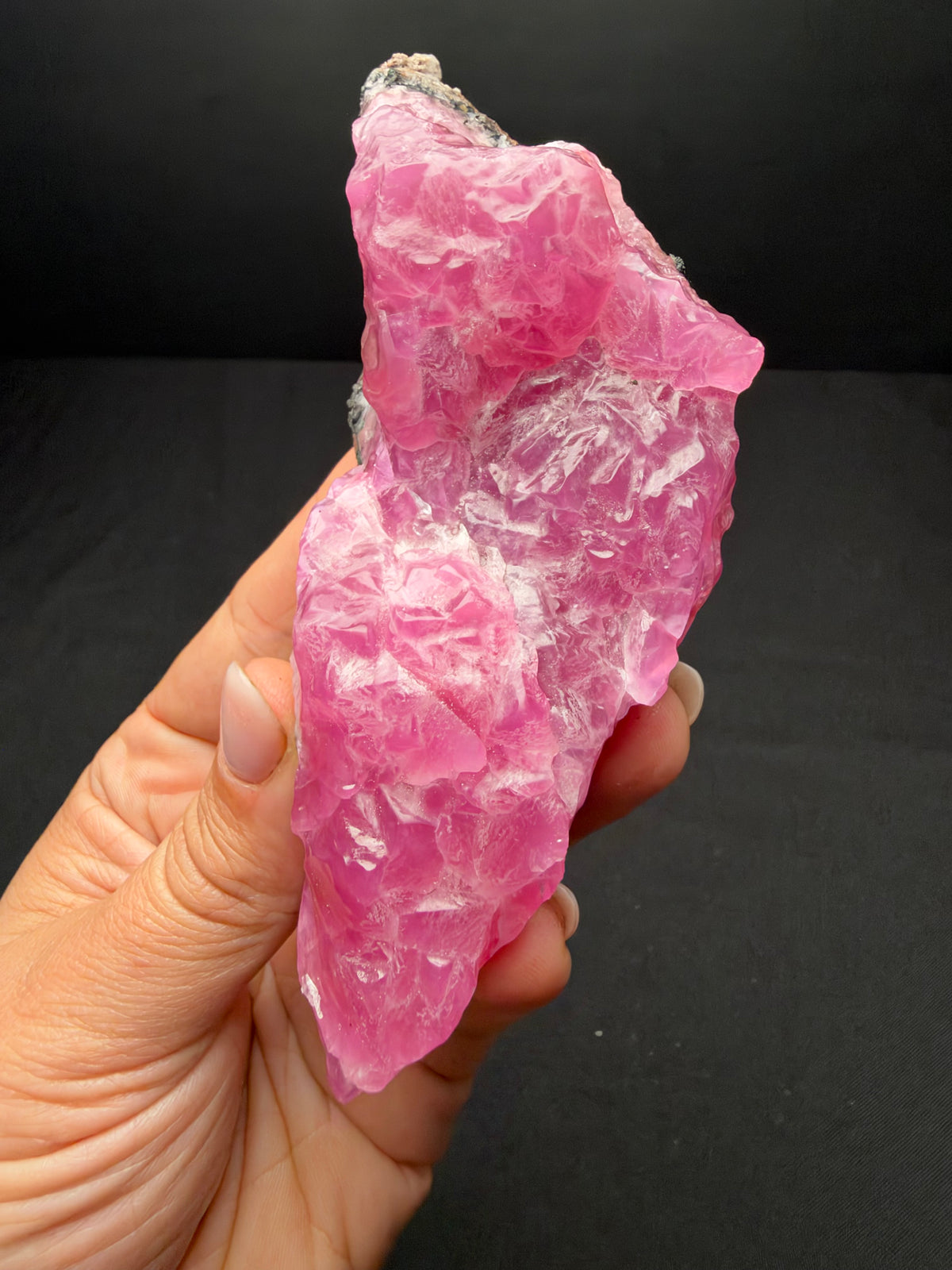 Cobalt Bearing Calcite, Bou Azzer Mine, Morocco
