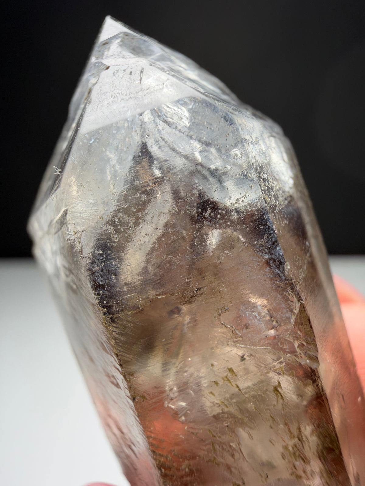 Deep Fenster Enhydro Quartz, Goboboseb, Namibia