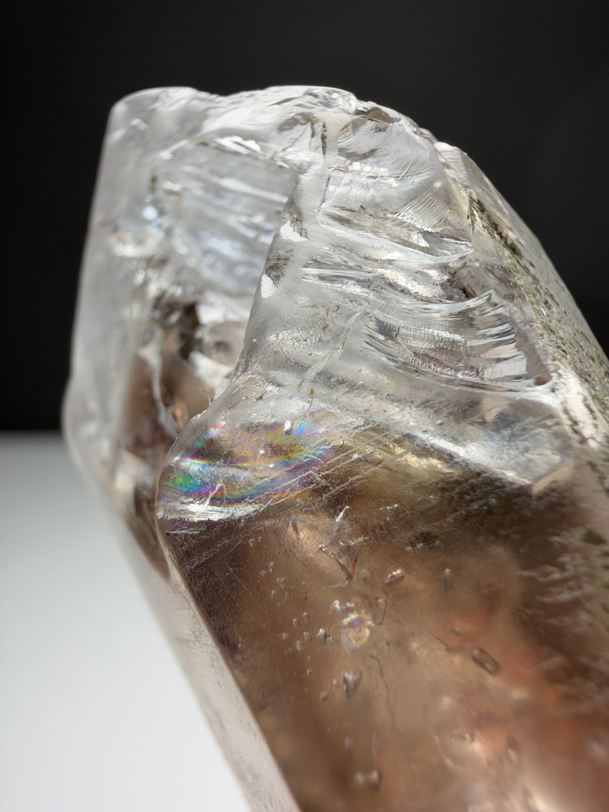 Deep Fenster Enhydro Quartz, Goboboseb, Namibia