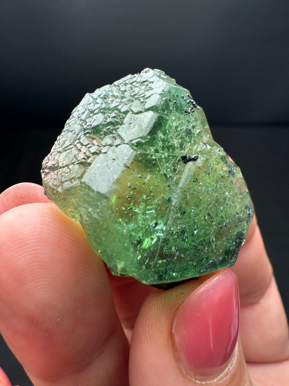 Fluorite with Pyrite, Geocronite-Jordanite, Milpo Mine, Peru