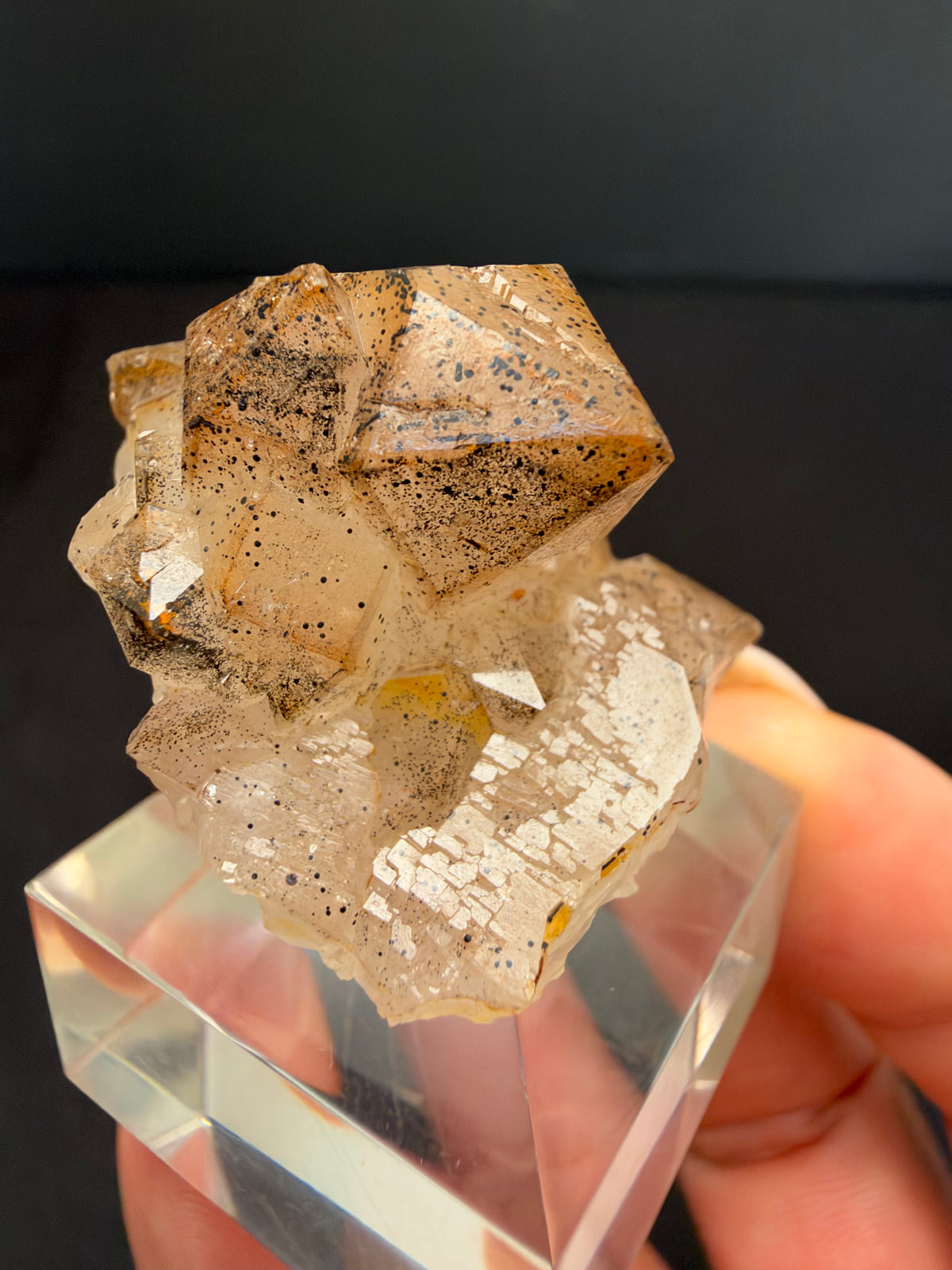 Quartz with Goethite, Tizirine, Morocco