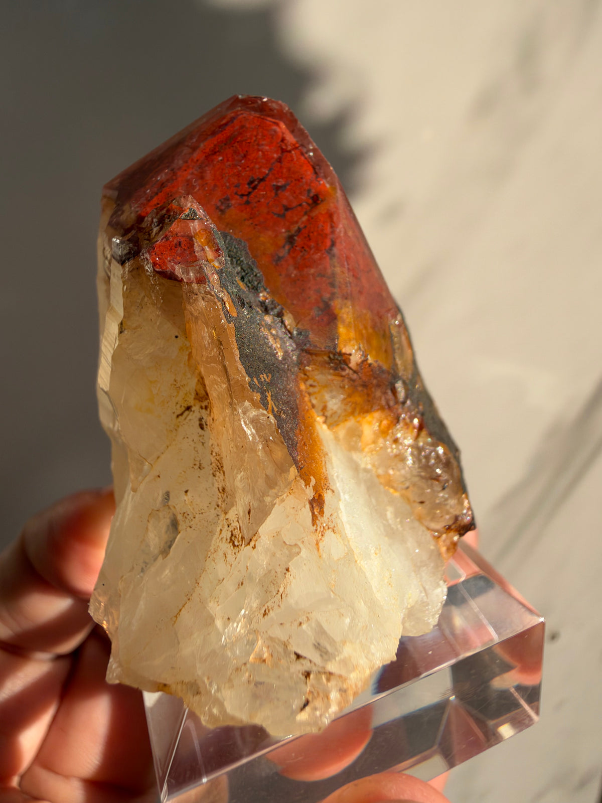 Ferruginous Quartz, Tizrine, Morocco