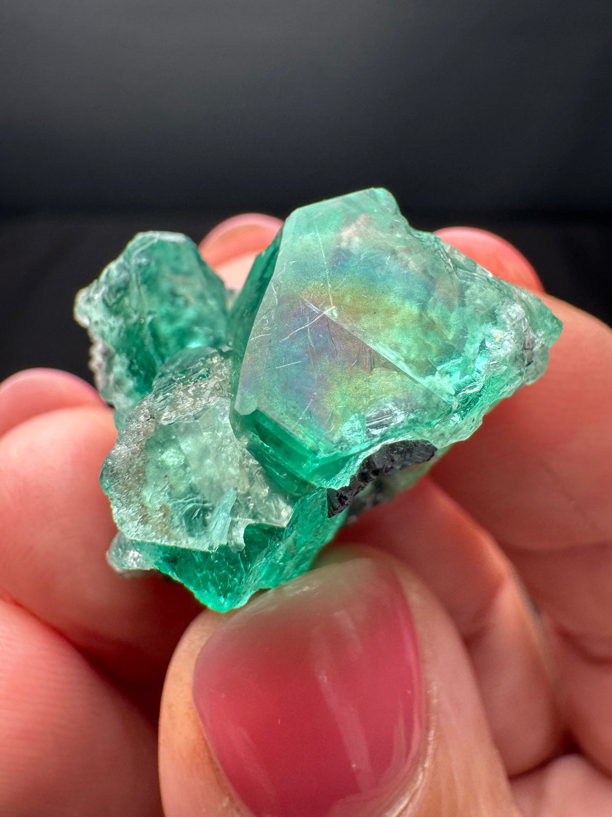Fluorite, Milpo Mine, Peru