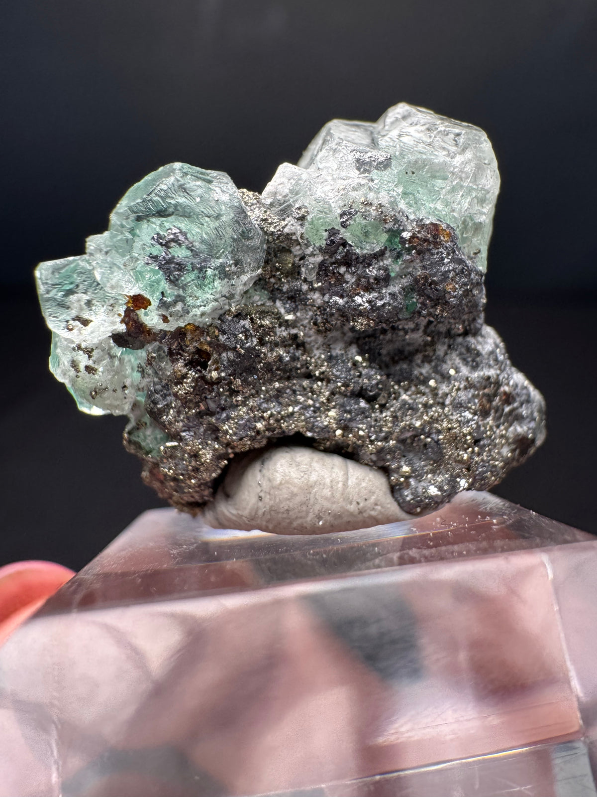 Fluorite, Milpo Mine, Peru