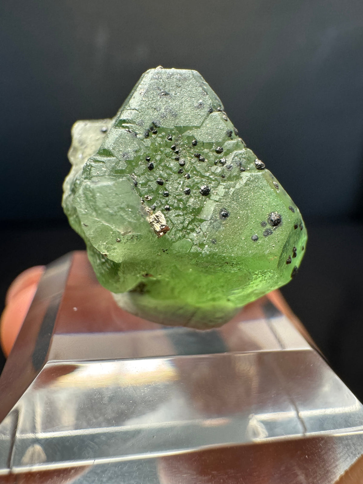 Fluorite with Sphalerite, Pyrite, Milpo Mine, Peru