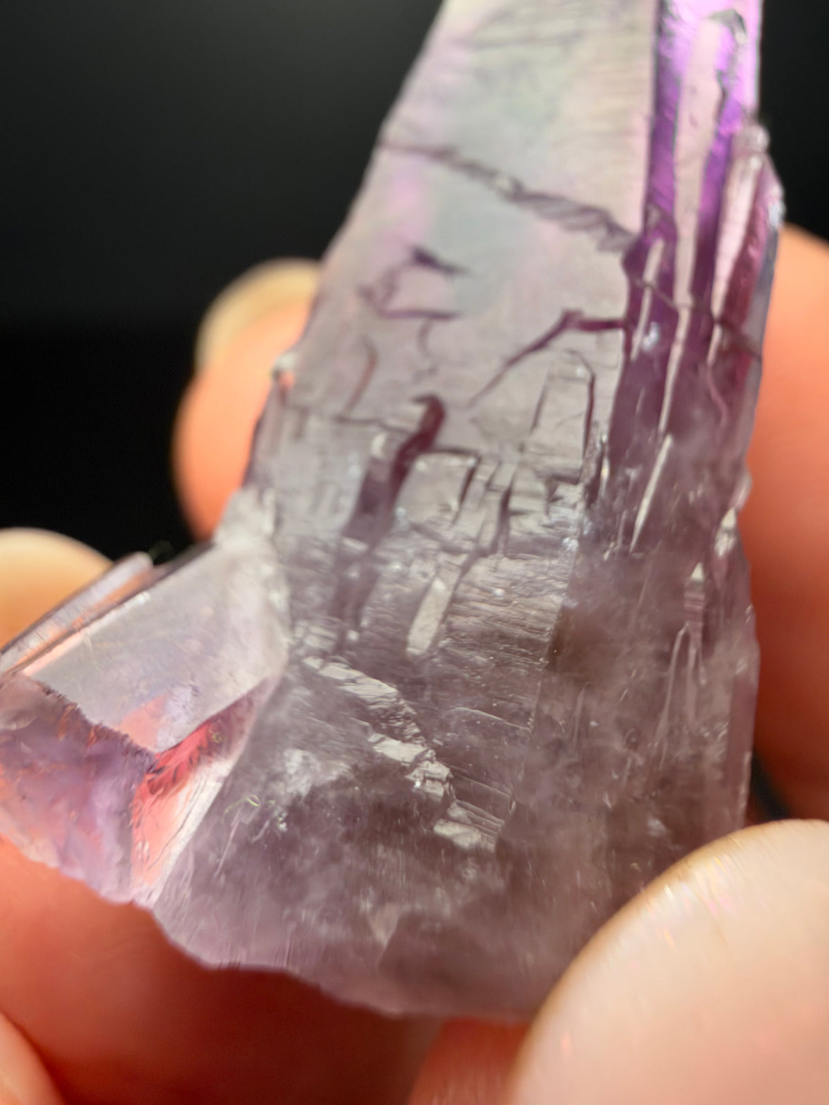 6cm Etched Amethyst, Guerrero, Mexico