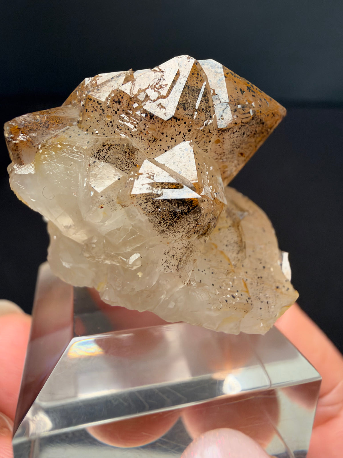 Quartz with Goethite, Tizirine, Morocco