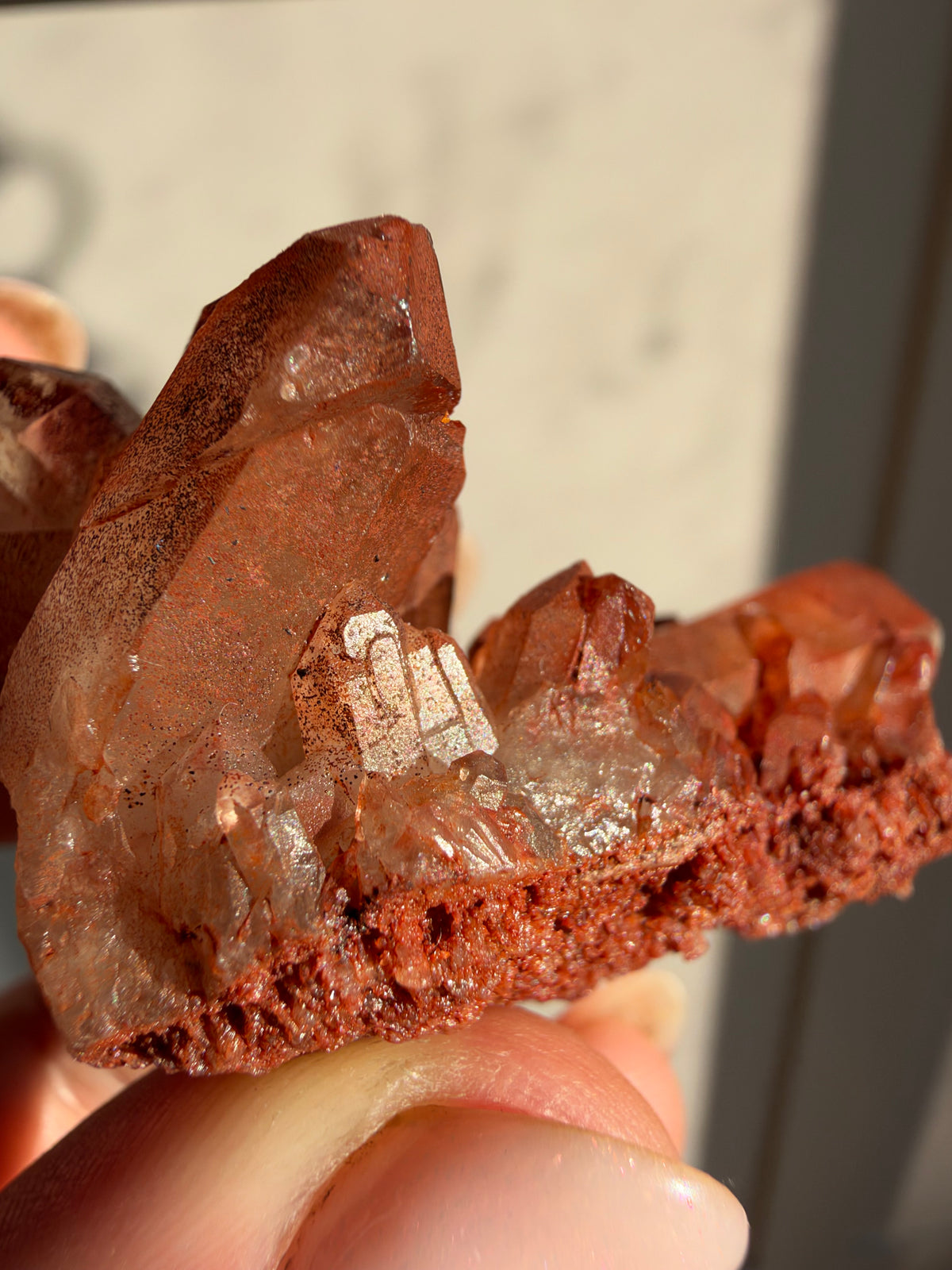 Ferruginous Quartz, Tinejdad, Morocco