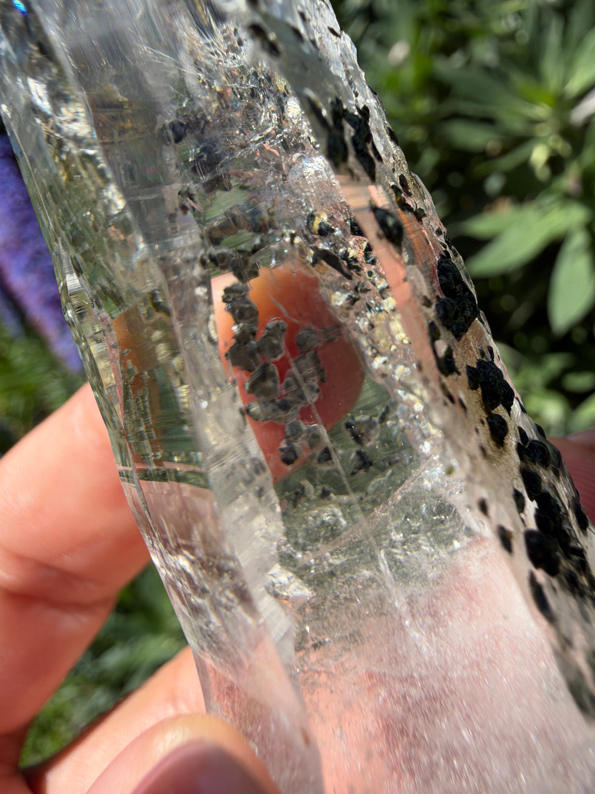 Tessin Quartz with Chlorite, Ganesh Himal, Nepal