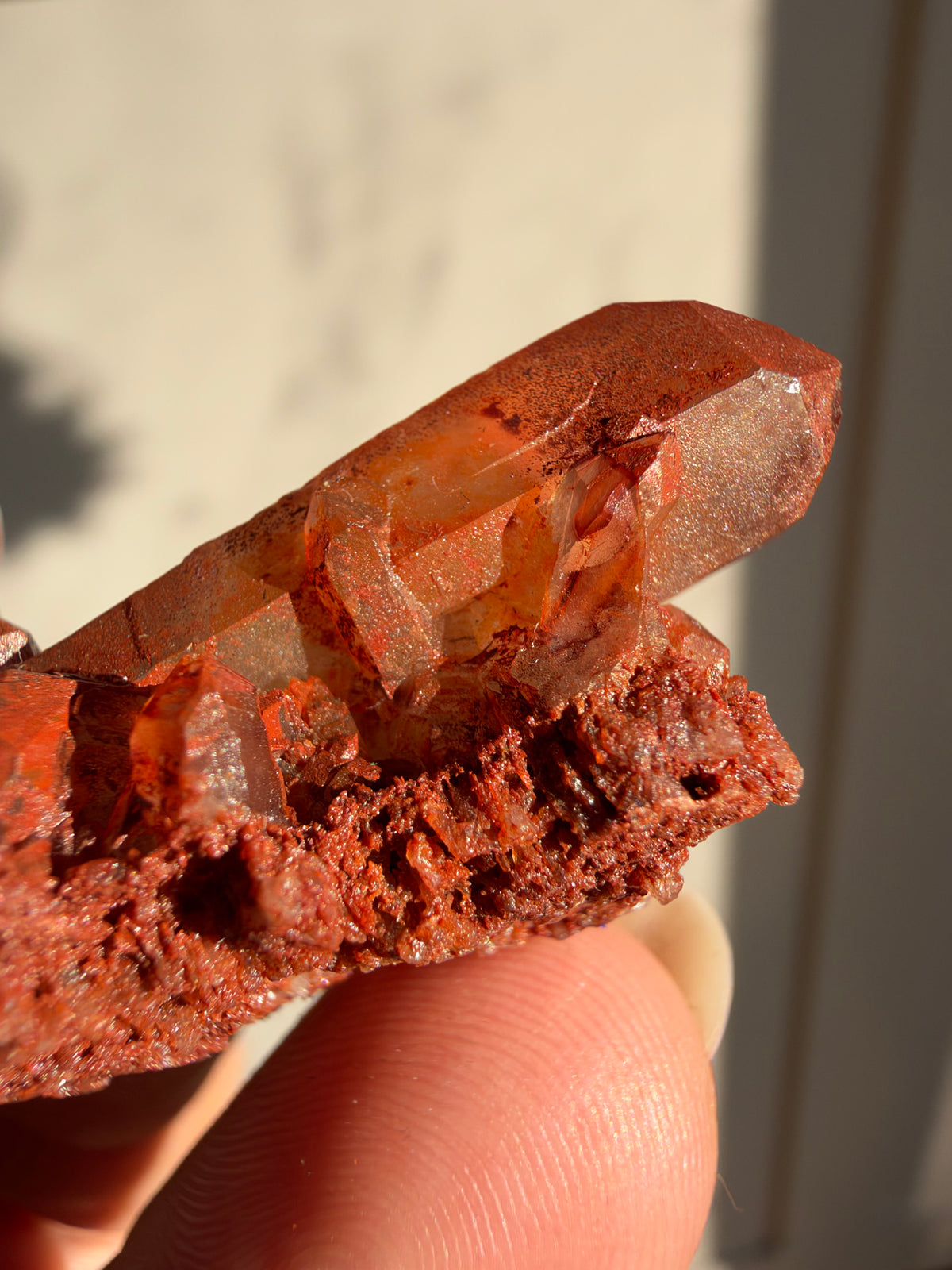 Ferruginous Quartz, Tinejdad, Morocco