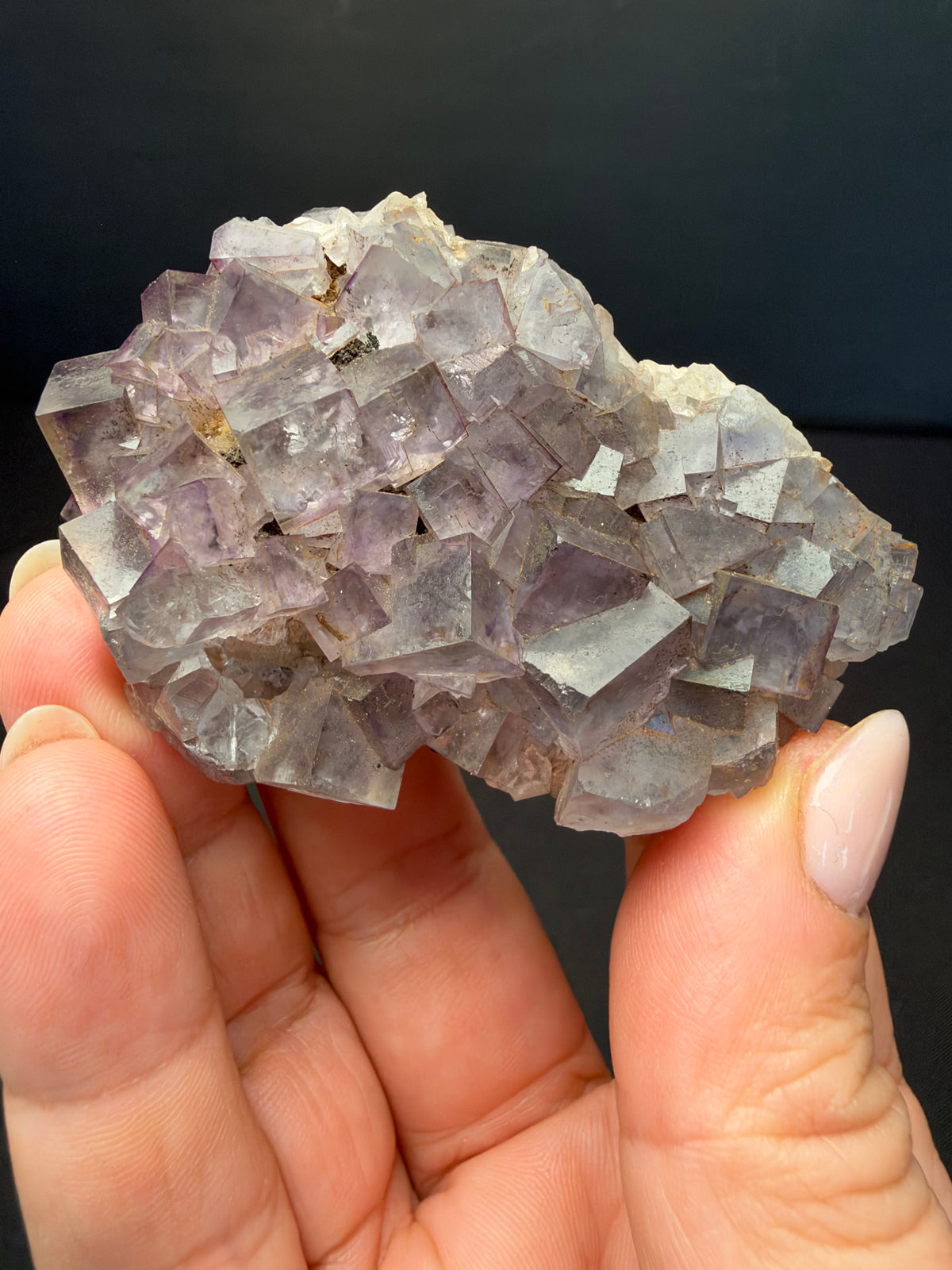 Fluorite, Touroug-El Hamda Quarries, Morocco