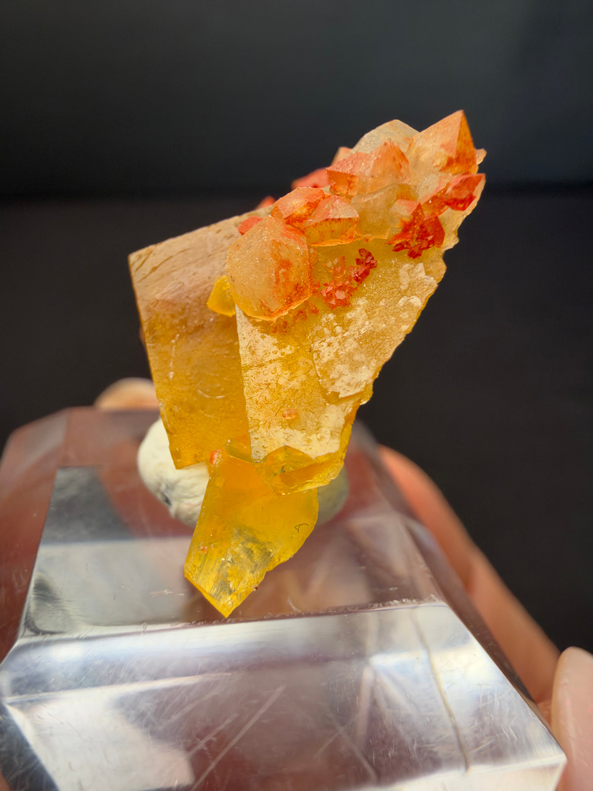 Fluorite with Quartz, Tizi n'Tichka, Morocco