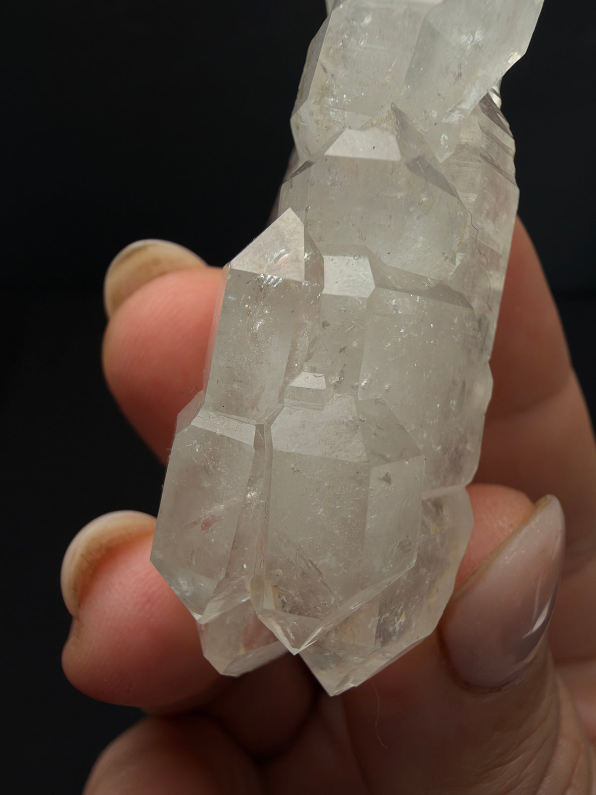 Double Terminated Quartz, Aït Ahmane, Morocco