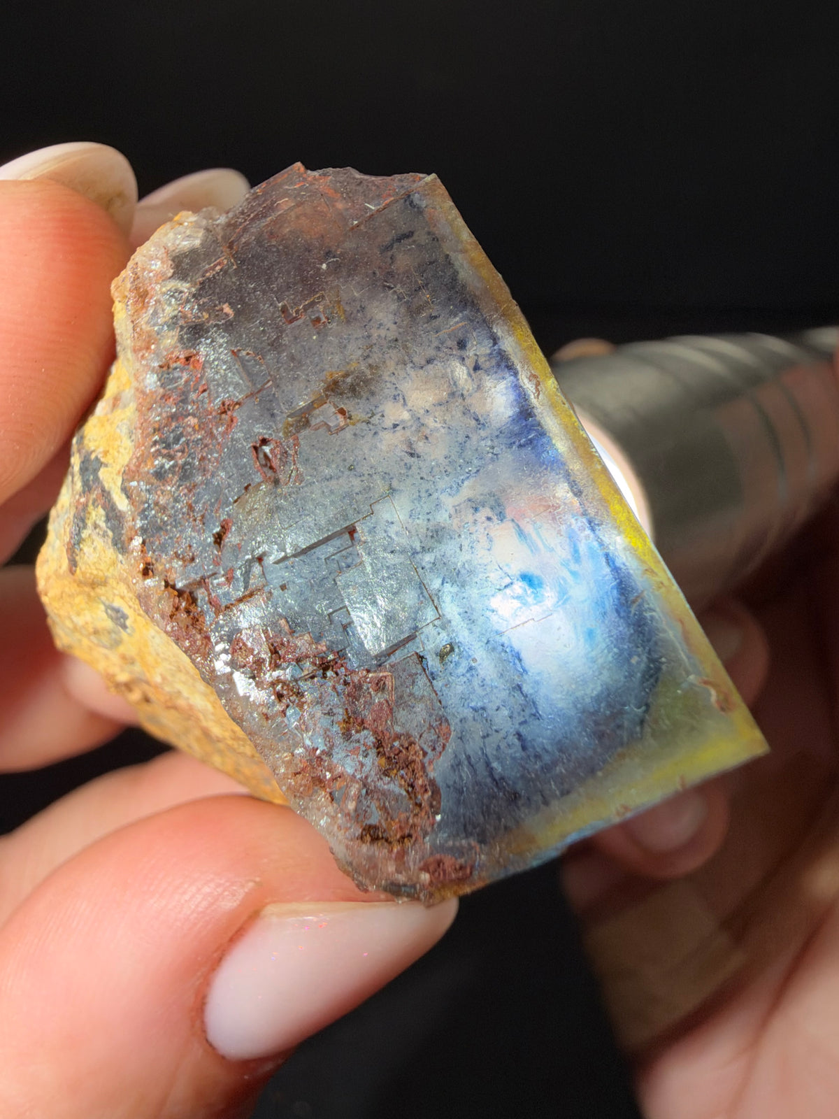 Fluorite, El Hamam Mine, Morocco