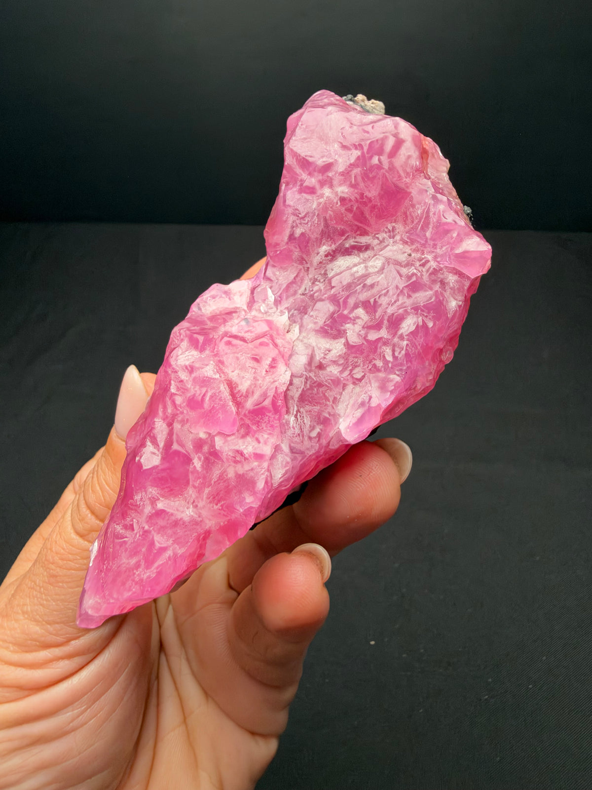 Cobalt Bearing Calcite, Bou Azzer Mine, Morocco