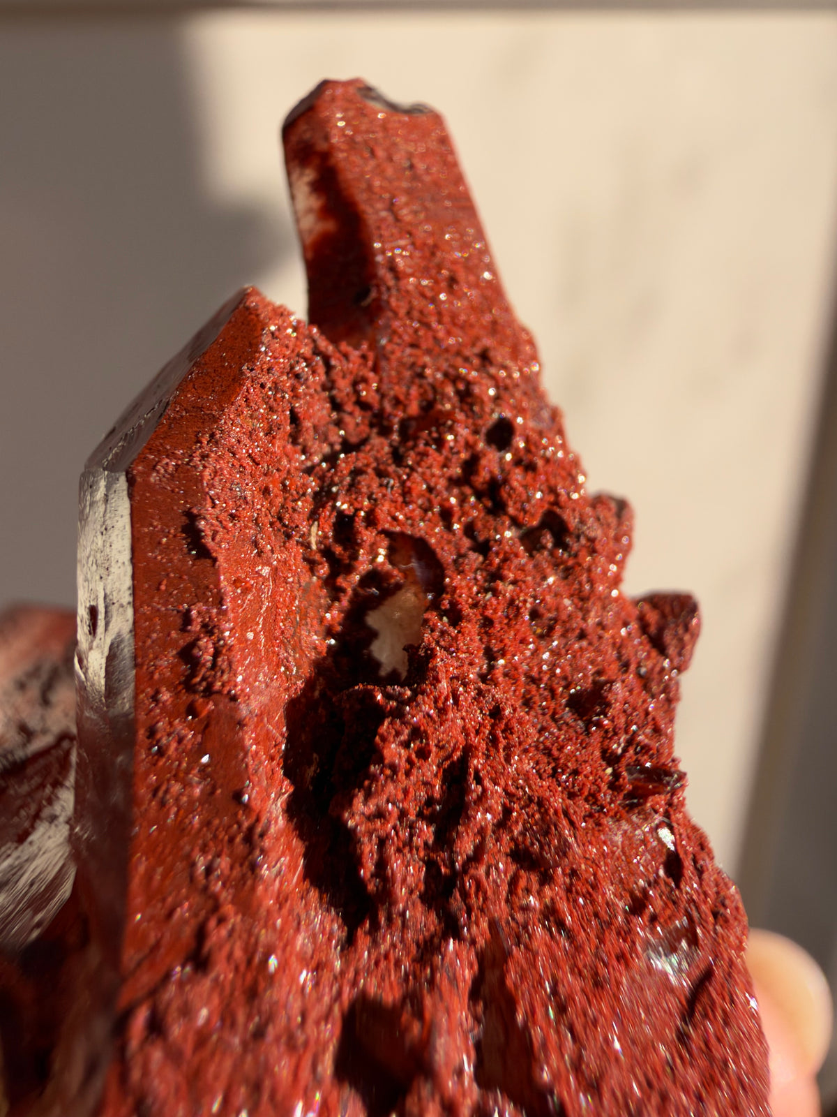 Ferruginous Quartz, Tinejdad, Morocco