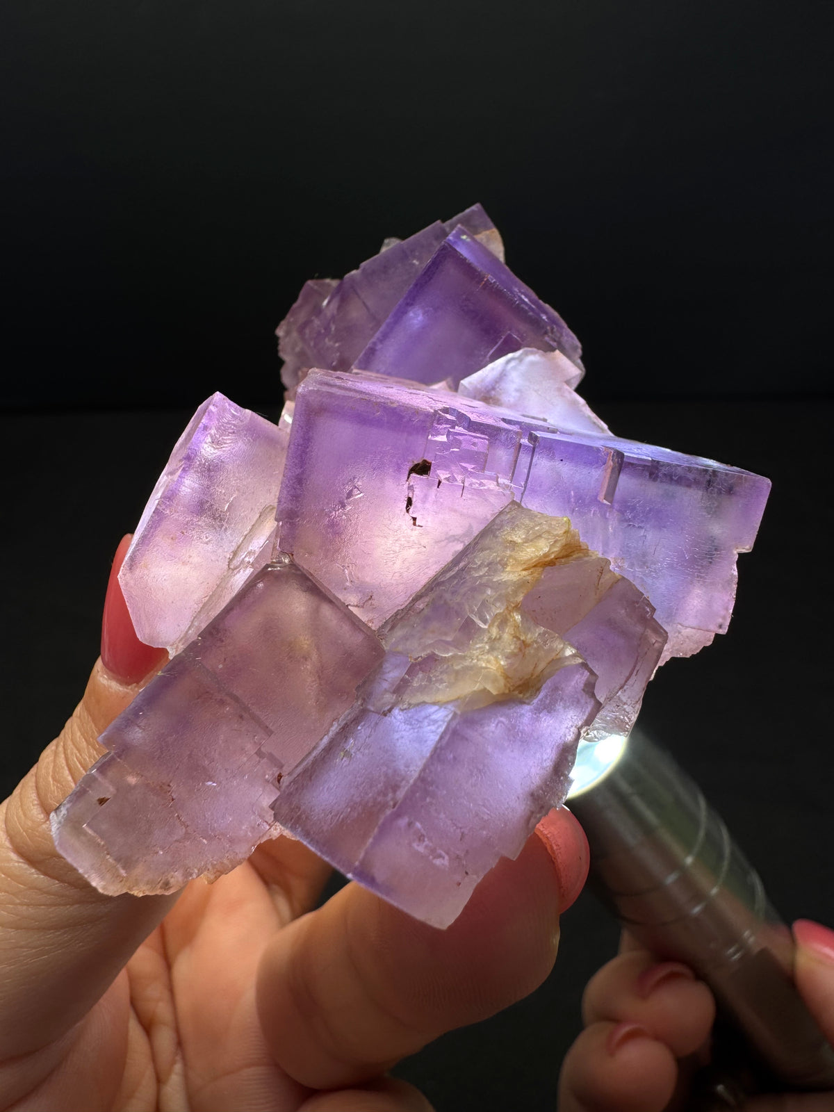 Purple Fluorite, Berbes, Spain