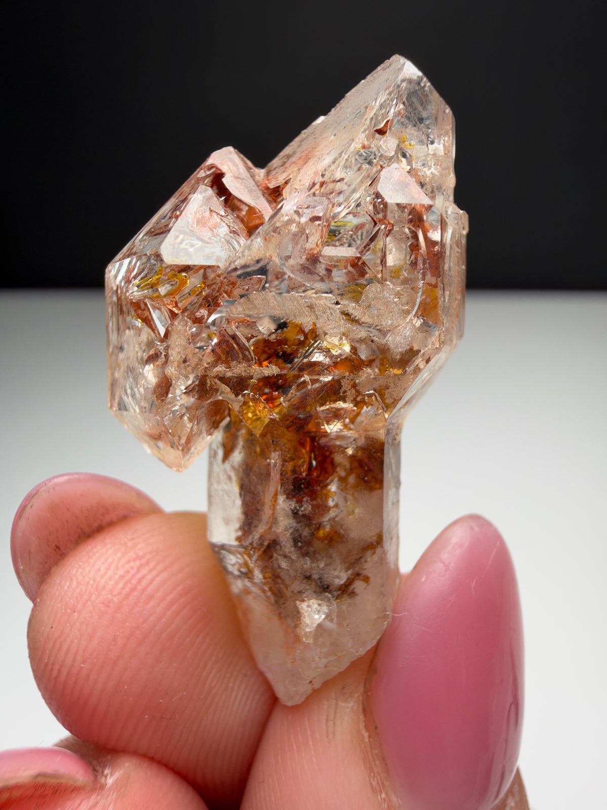 Firefly Quartz Scepter, Madirobe, Madagascar