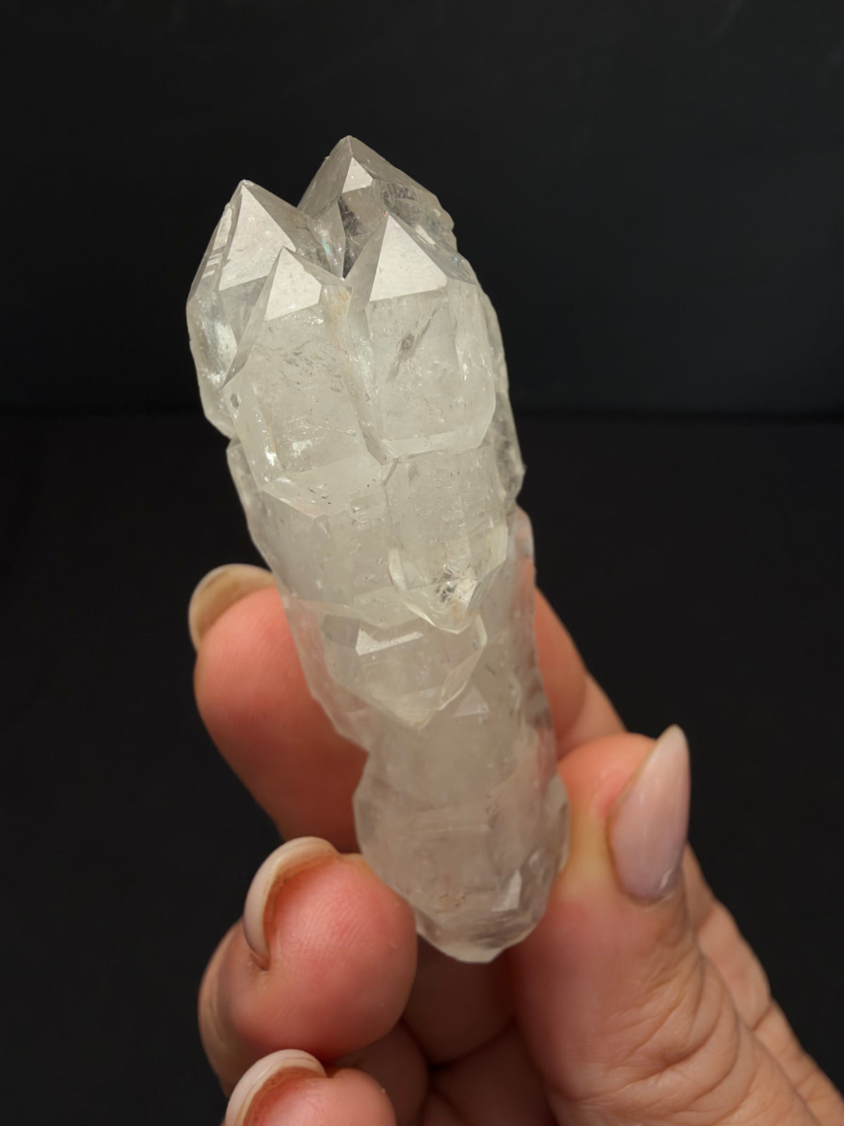 Double Terminated Quartz, Aït Ahmane, Morocco