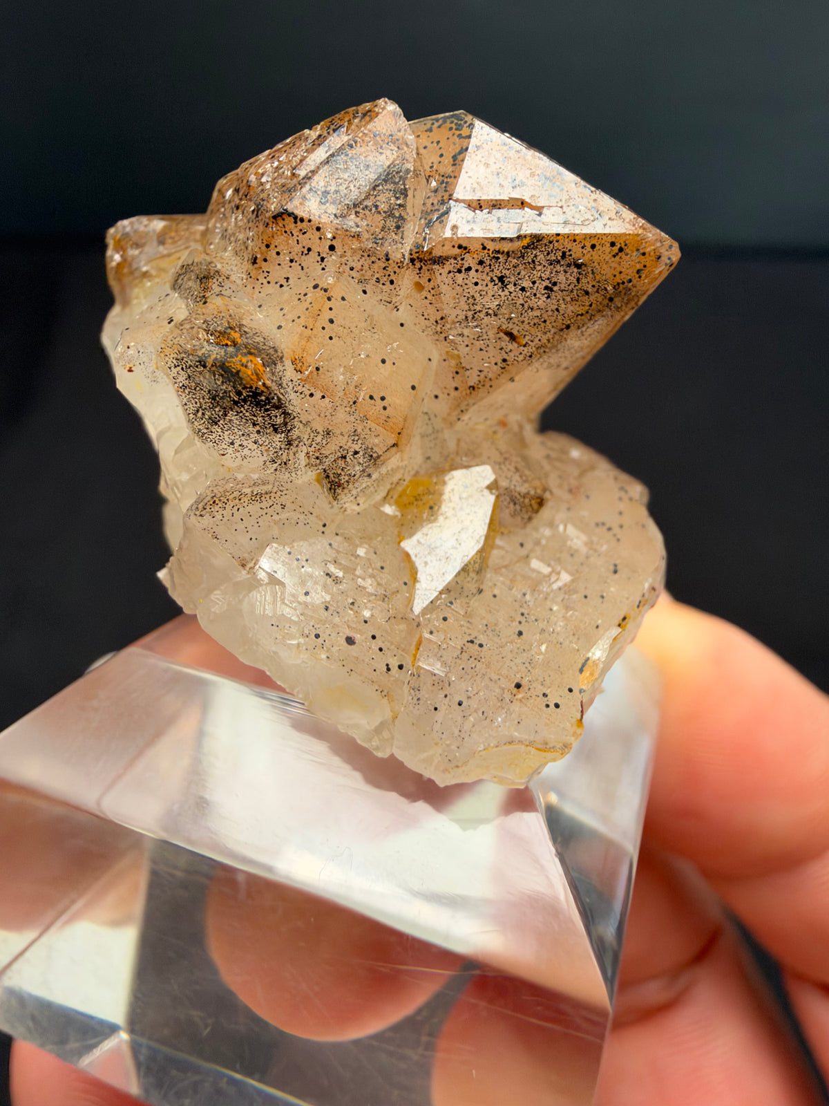 Quartz with Goethite, Tizirine, Morocco