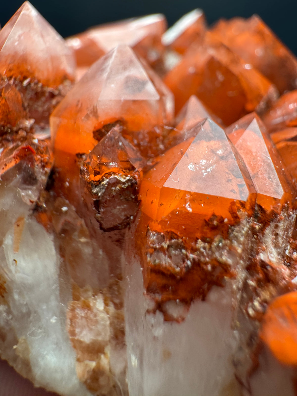 Quartz with Hematite, Orange River