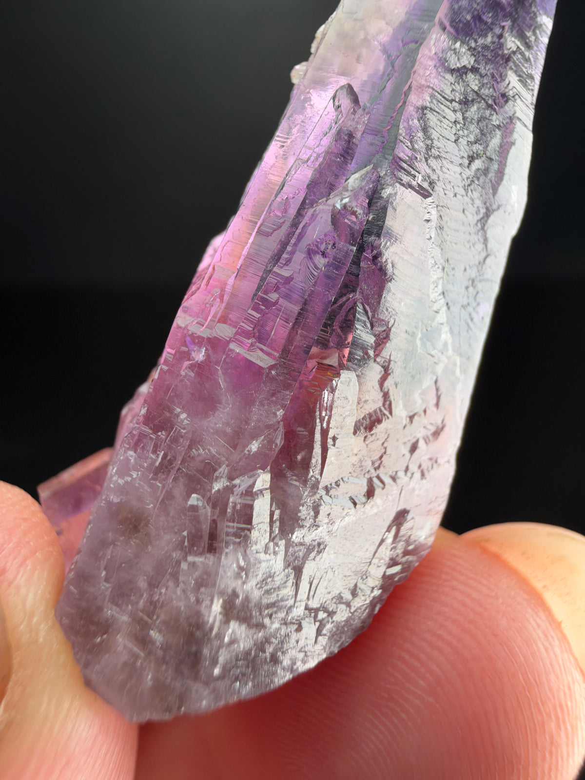 6cm Etched Amethyst, Guerrero, Mexico