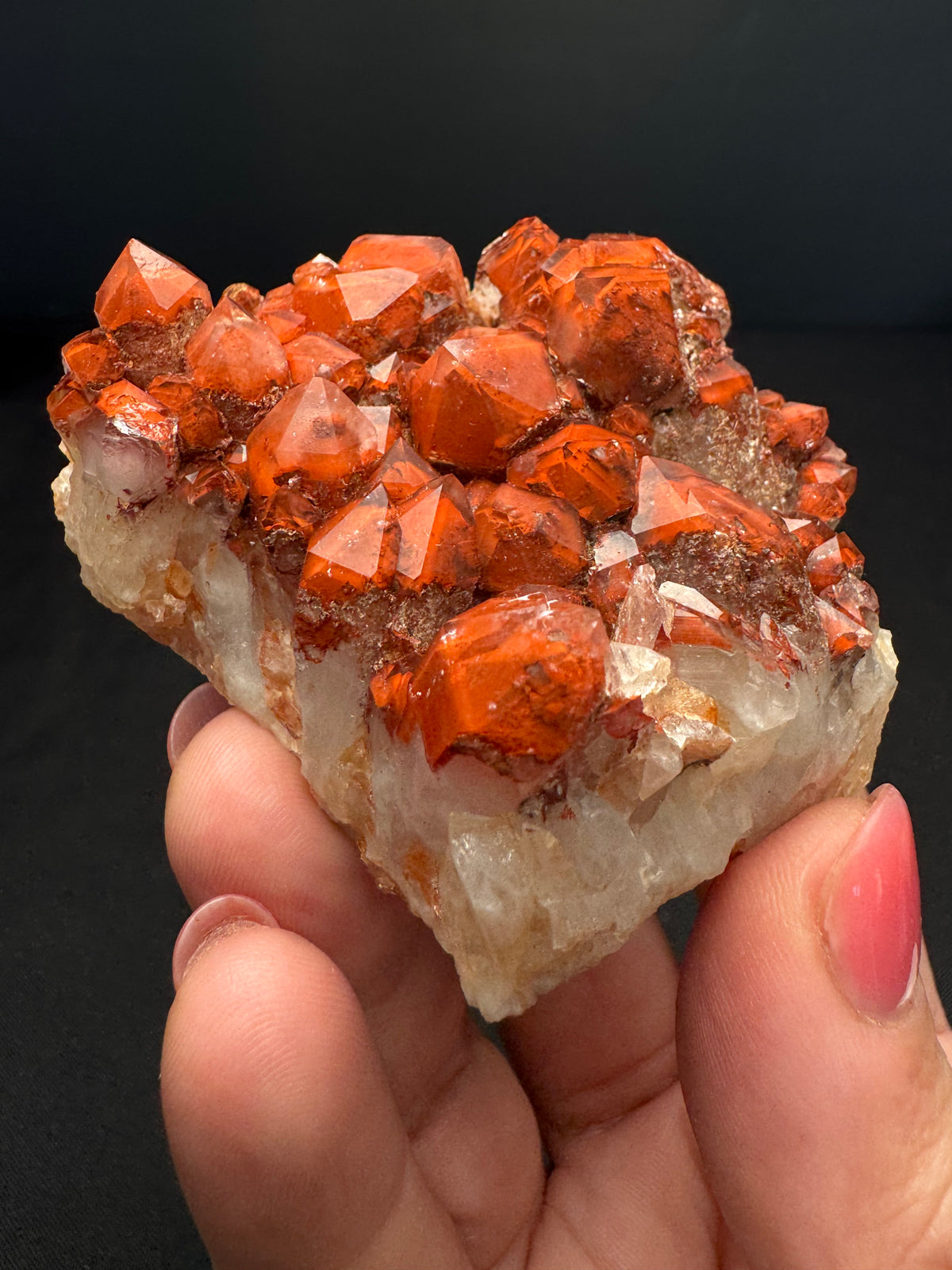 Quartz with Hematite, Orange River