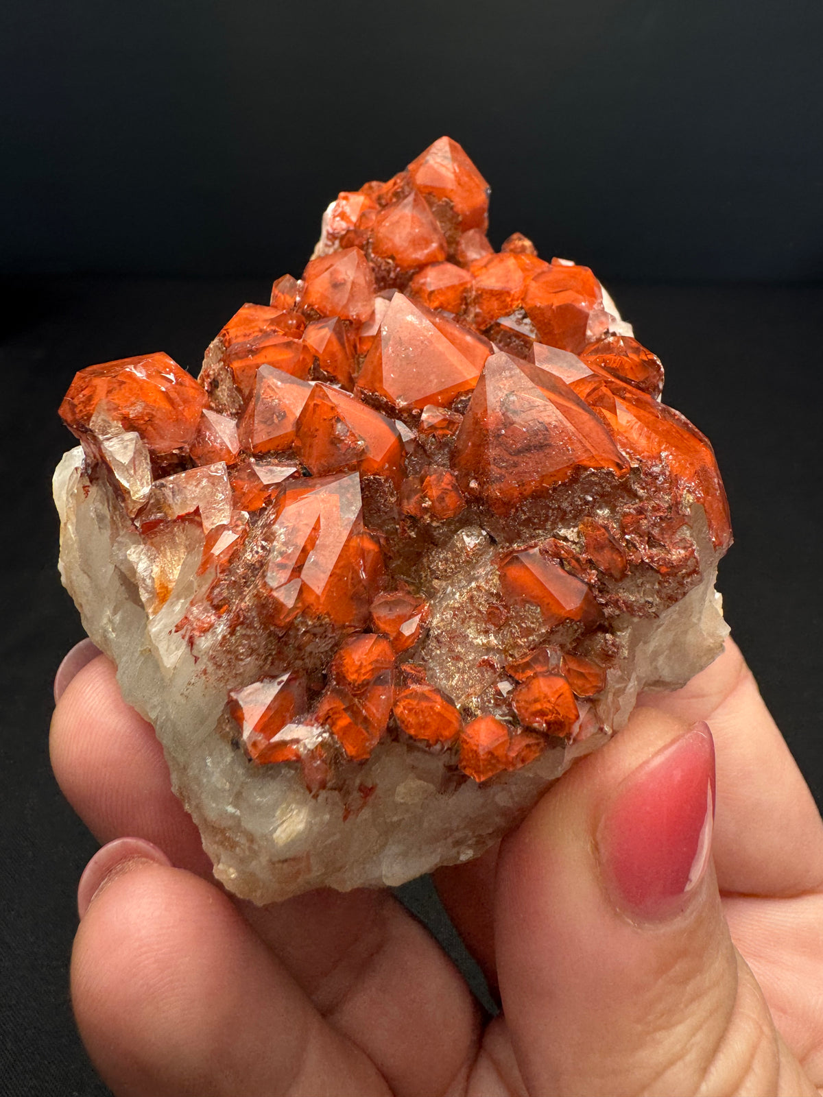 Quartz with Hematite, Orange River