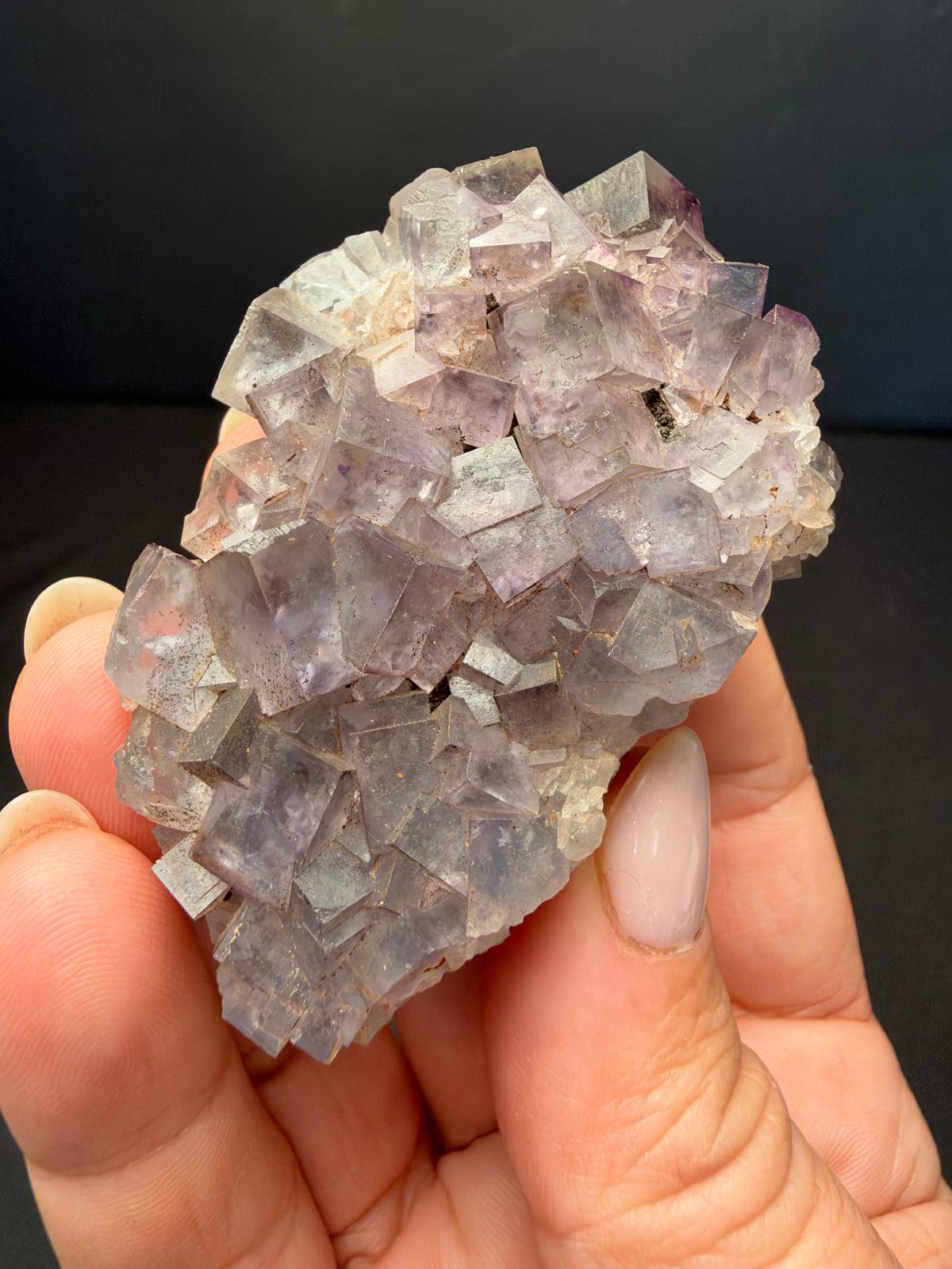 Fluorite, Touroug-El Hamda Quarries, Morocco
