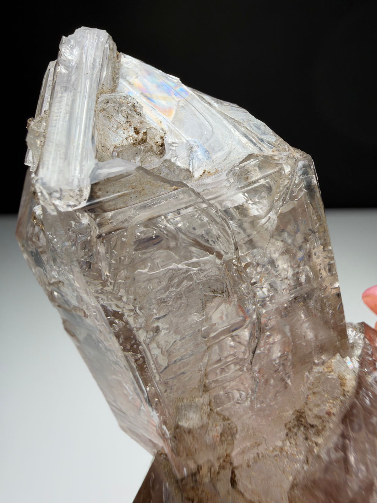 Double Terminateed Enhydro Quartz, Goboboseb, Namibia