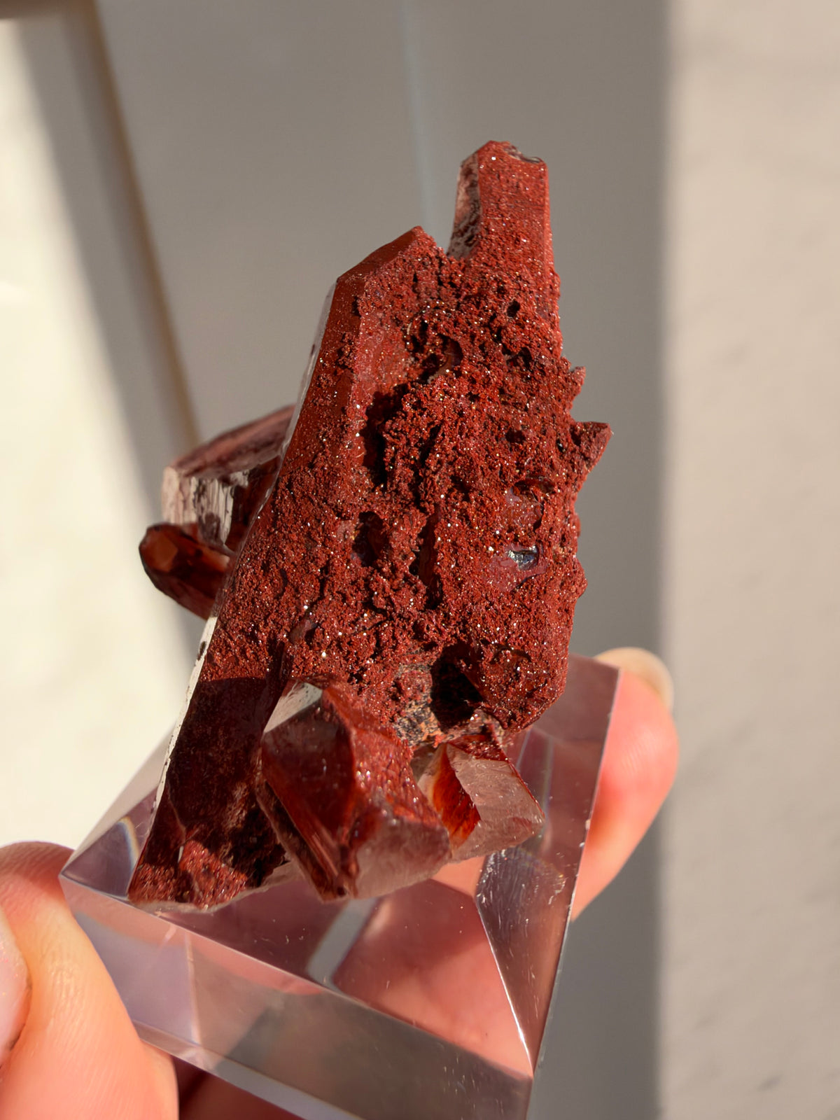 Ferruginous Quartz, Tinejdad, Morocco