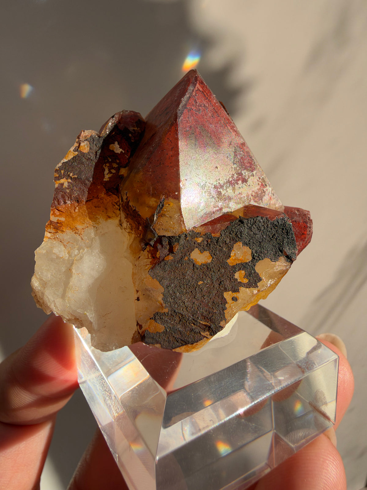 Ferruginous Quartz, Tizrine, Morocco