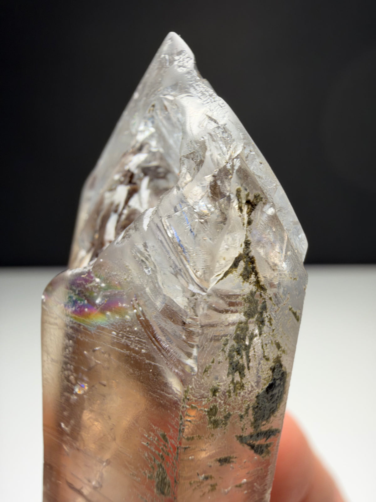 Deep Fenster Enhydro Quartz, Goboboseb, Namibia
